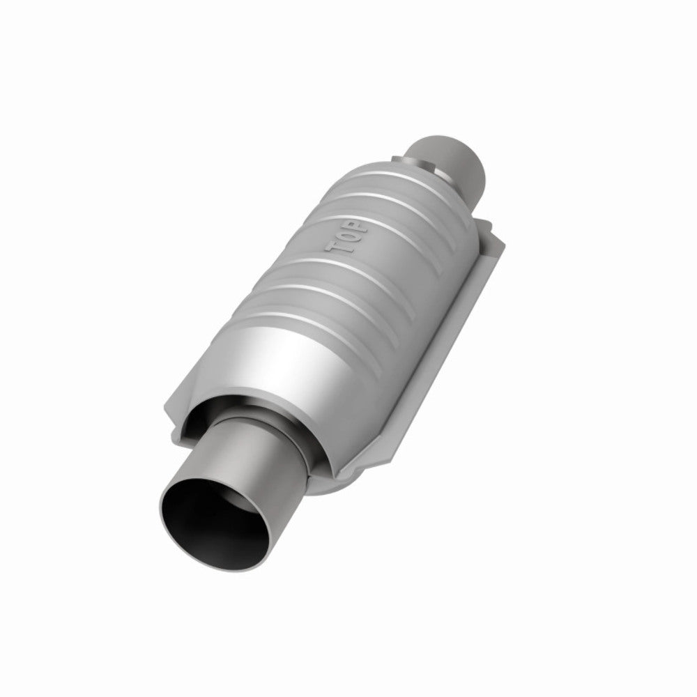 MagnaFlow universal catalytic converter 2 inch inlet/outlet stainless steel CARB compliant 408034