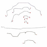 Brake Line Kit for 1995-1997 Dodge Ram 2500 ABS 2WD long bed stainless steel