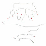 Complete Brake Line Kit for 1995-1998 GM K1500 short bed steel