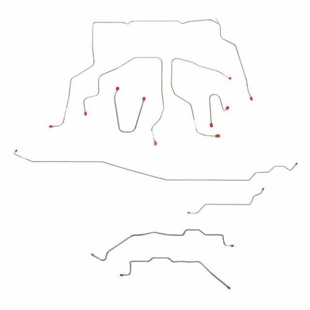 Complete Brake Line Kit for 1995-1998 GM K1500 short bed steel