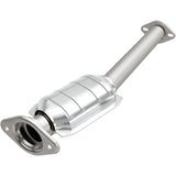 MagnaFlow direct-fit catalytic converter fits 1995 Ford Contour 2.5L and 1995 Mercury Mystique 2.5L 2.5 inch inlet/outlet stainless steel CARB compliant 338326