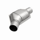 MagnaFlow universal catalytic converter 2.25 inch inlet/outlet stainless steel CARB compliant 338075