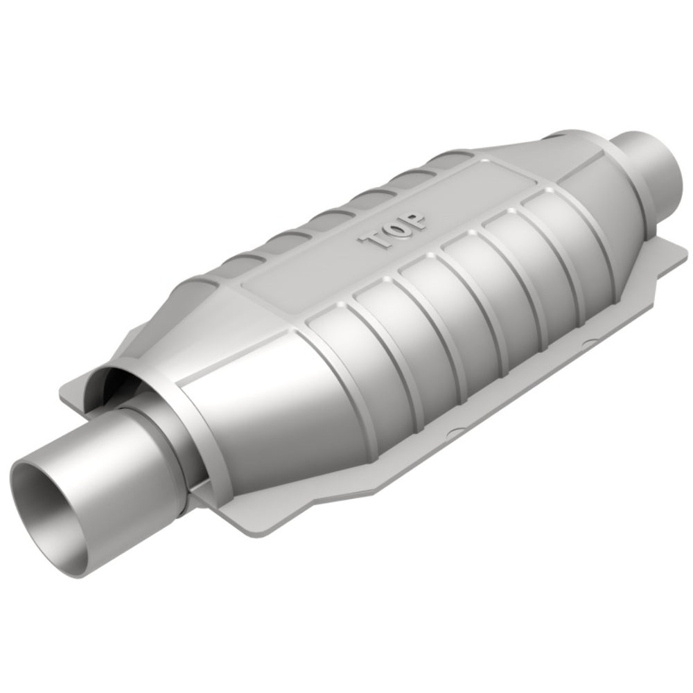 MagnaFlow universal catalytic converter 2 inch inlet/outlet stainless steel CARB compliant 441404