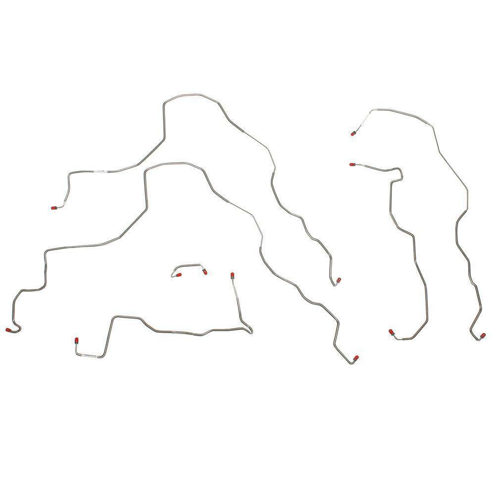 Front Brake Line Kit for 1996-1901 Lexus AWABS ABS 4WD stainless steel