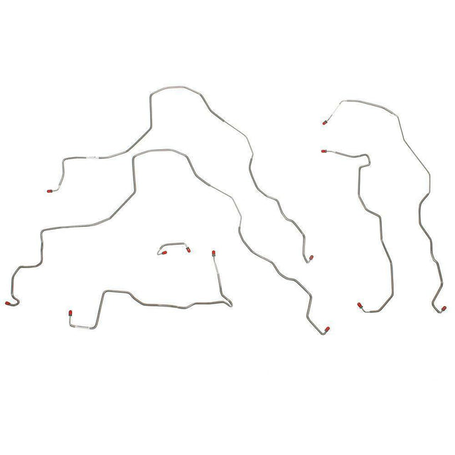 Front Brake Line Kit for 1996-1901 Lexus AWABS ABS 4WD stainless steel