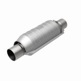 MagnaFlow universal catalytic converter 2.25 inch inlet/outlet stainless steel CARB compliant 418035