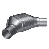 MagnaFlow universal catalytic converter 2 inch inlet/outlet stainless steel CARB compliant 444084