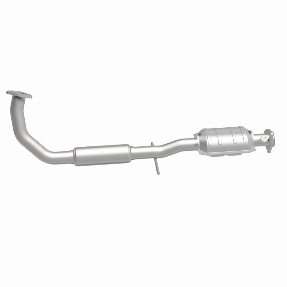 MagnaFlow direct-fit catalytic converter fits 1996-1997 Saturn SL2, Saturn SC2, and additional vehicles. Avoid potential exhaust leaks by using the included gaskets to get a proper