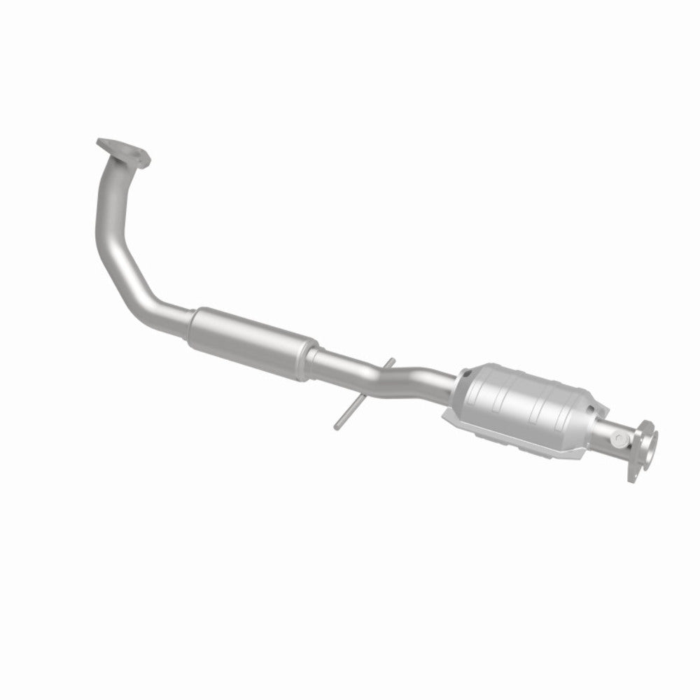 MagnaFlow direct-fit catalytic converter fits 1996-1997 Saturn SL2, Saturn SC2, and additional vehicles. Avoid potential exhaust leaks by using the included gaskets to get a proper