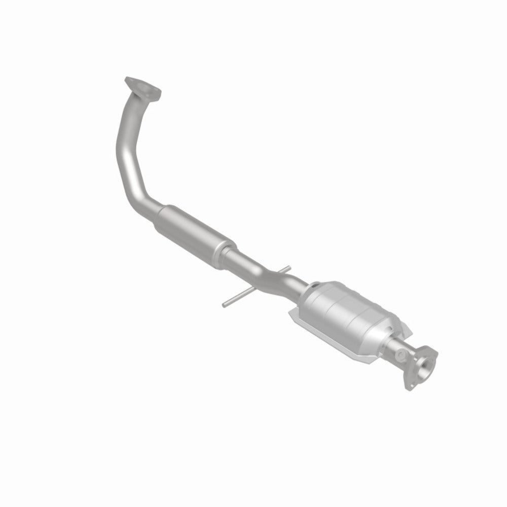 MagnaFlow direct-fit catalytic converter fits 1996-1997 Saturn SL2, Saturn SC2, and additional vehicles. Avoid potential exhaust leaks by using the included gaskets to get a proper