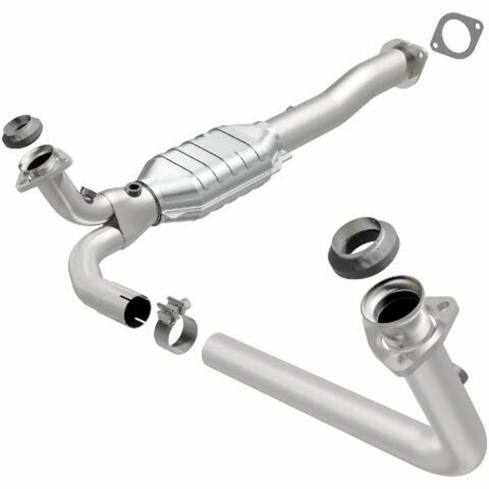 MagnaFlow direct-fit catalytic converter for 1996-1998 Chevy 4.3L stainless steel CARB compliant 4451457