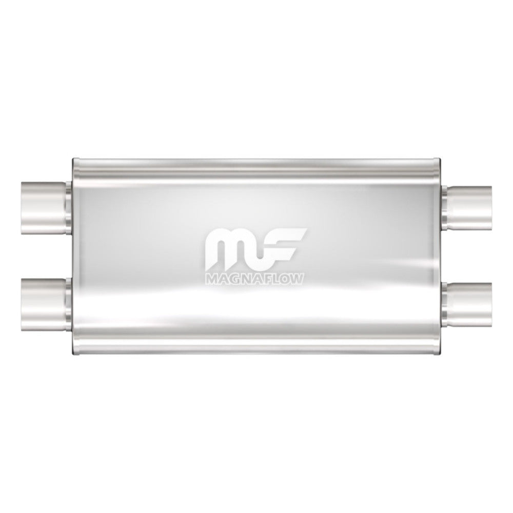 t 1996-1998 GM C/K Pickup 2.5 Inlet/Outlet Satin SS Muffler 12568 Magnaflow MagnaFlow Exhaust Products