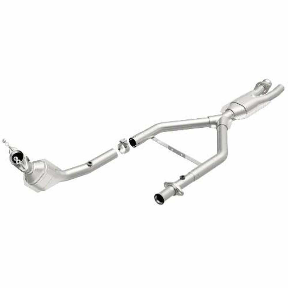 MagnaFlow direct-fit catalytic converter fits 1996-1998 Lincoln Mark VIII stainless steel CARB compliant 23187