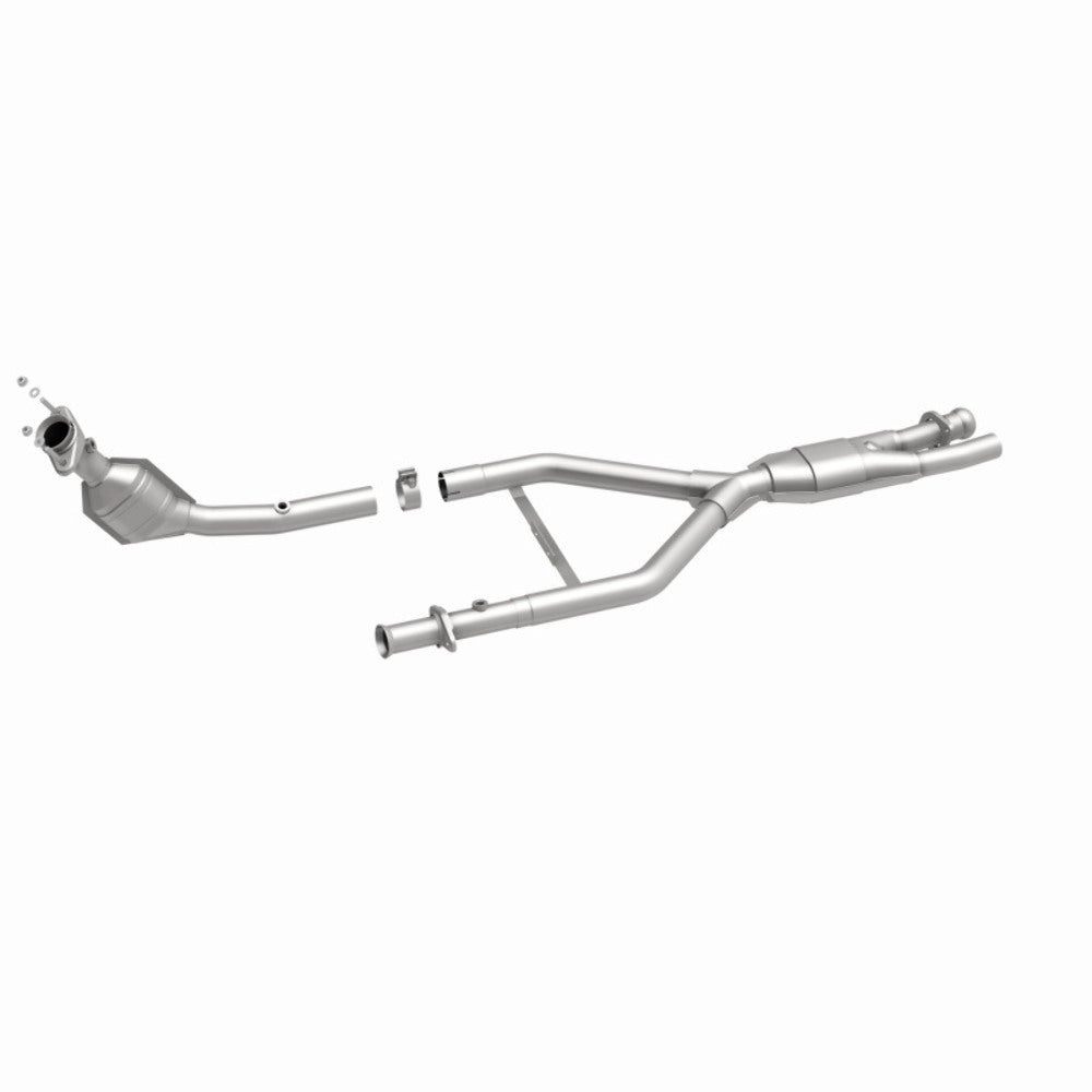 MagnaFlow direct-fit catalytic converter fits 1996-1998 Lincoln Mark VIII stainless steel CARB compliant 23187