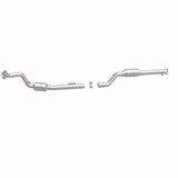 MagnaFlow direct-fit catalytic converter for 1996-1998 Mercedes-Benz stainless steel CARB compliant 24007