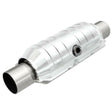 MagnaFlow universal catalytic converter 2.25 inch inlet/outlet stainless steel CARB compliant 418055