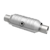 MagnaFlow universal catalytic converter 2.25 inch inlet/outlet stainless steel CARB compliant 418055