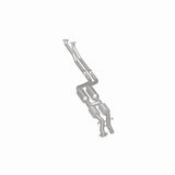 MagnaFlow direct-fit catalytic converter for 1996-1998 BMW M3 3.2L stainless steel CARB compliant 4481664