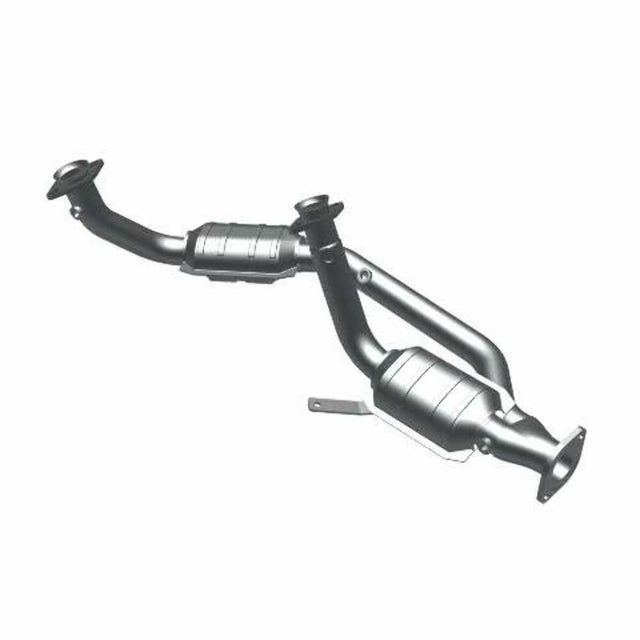 MagnaFlow direct-fit catalytic converter for 1996-1999 Ford stainless steel Federal EPA compliant OBDII 23534