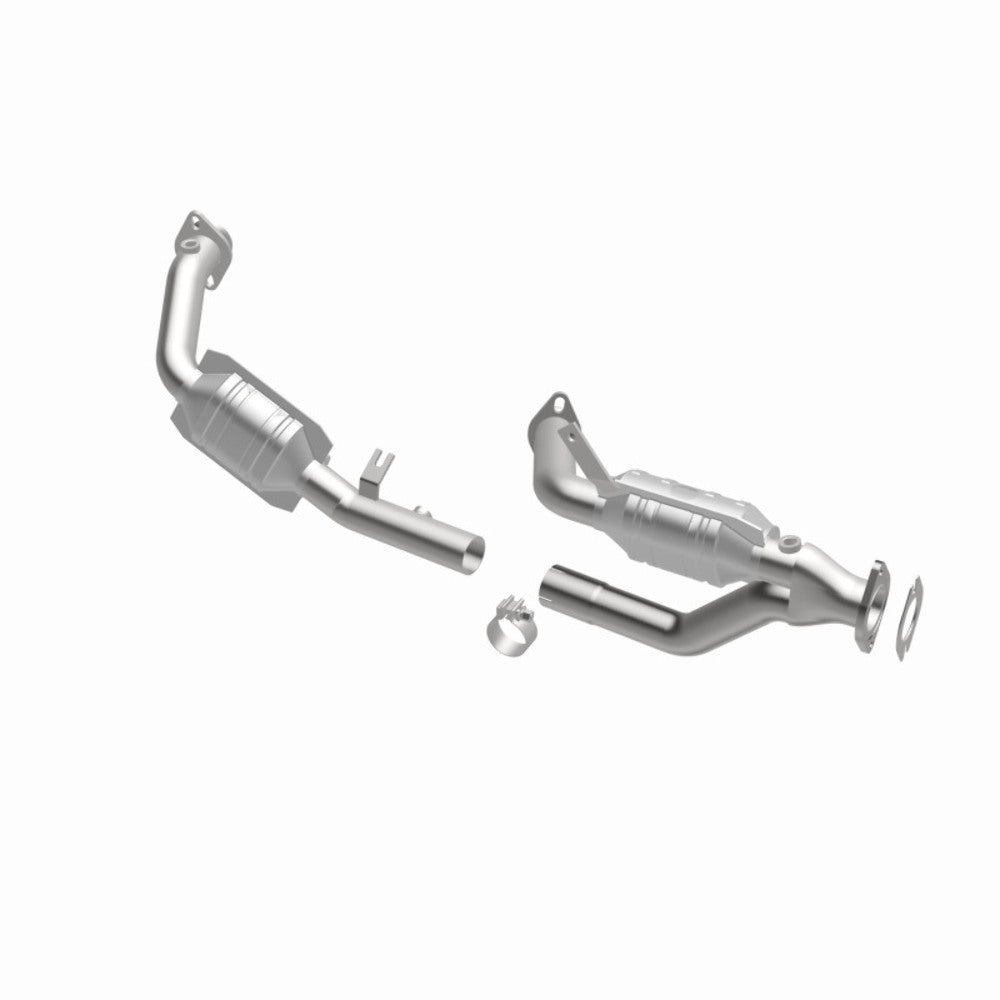 MagnaFlow direct-fit catalytic converter for 1996-1999 Ford stainless steel Federal EPA compliant OBDII 23534