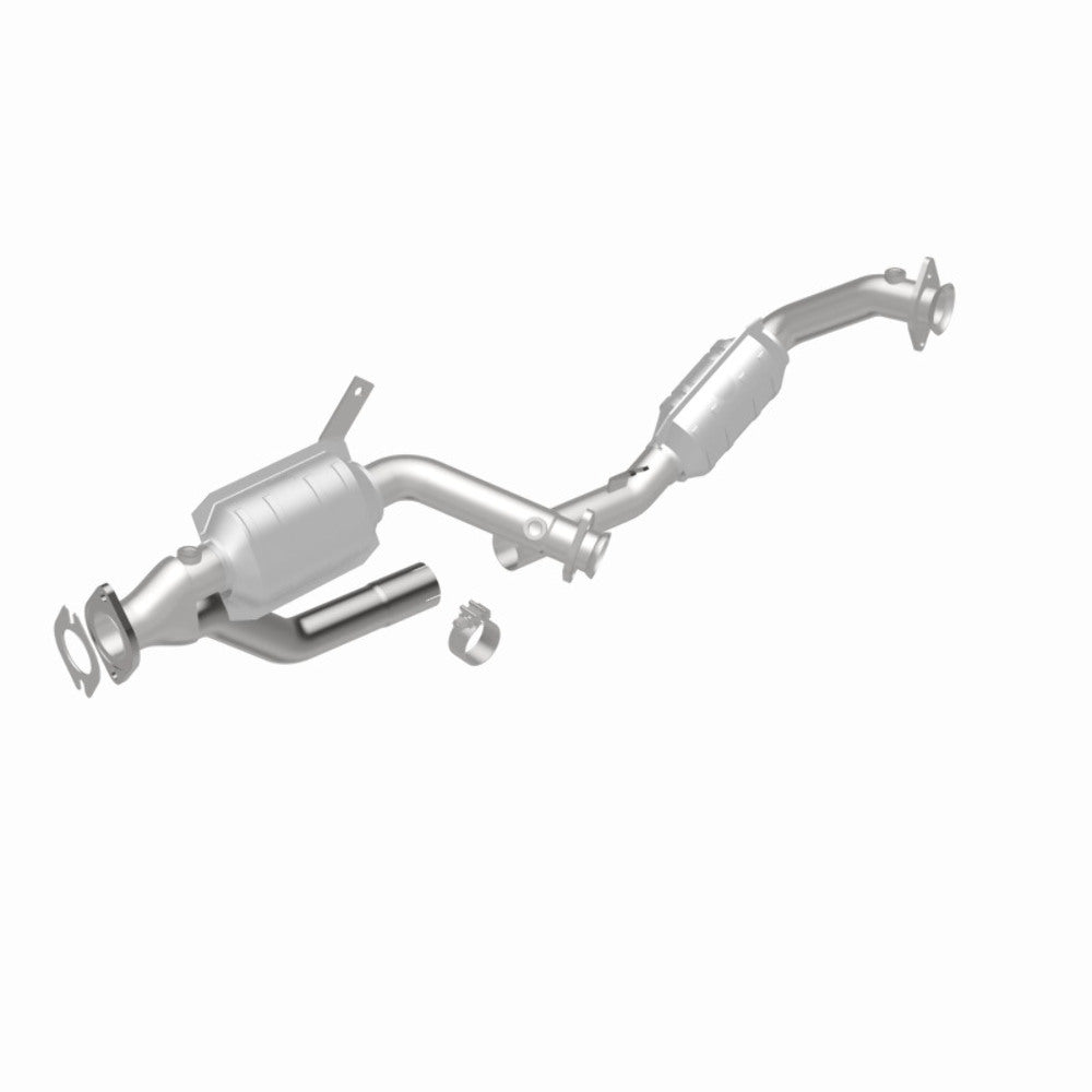 MagnaFlow direct-fit catalytic converter for 1996-1999 Ford stainless steel Federal EPA compliant OBDII 23534