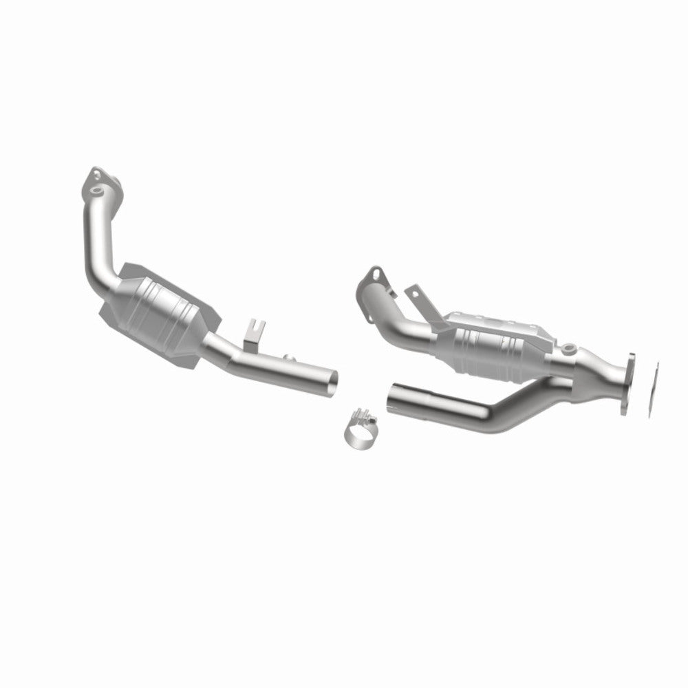 MagnaFlow direct-fit catalytic converter for 1996-1999 Ford stainless steel Federal EPA compliant OBDII 23534
