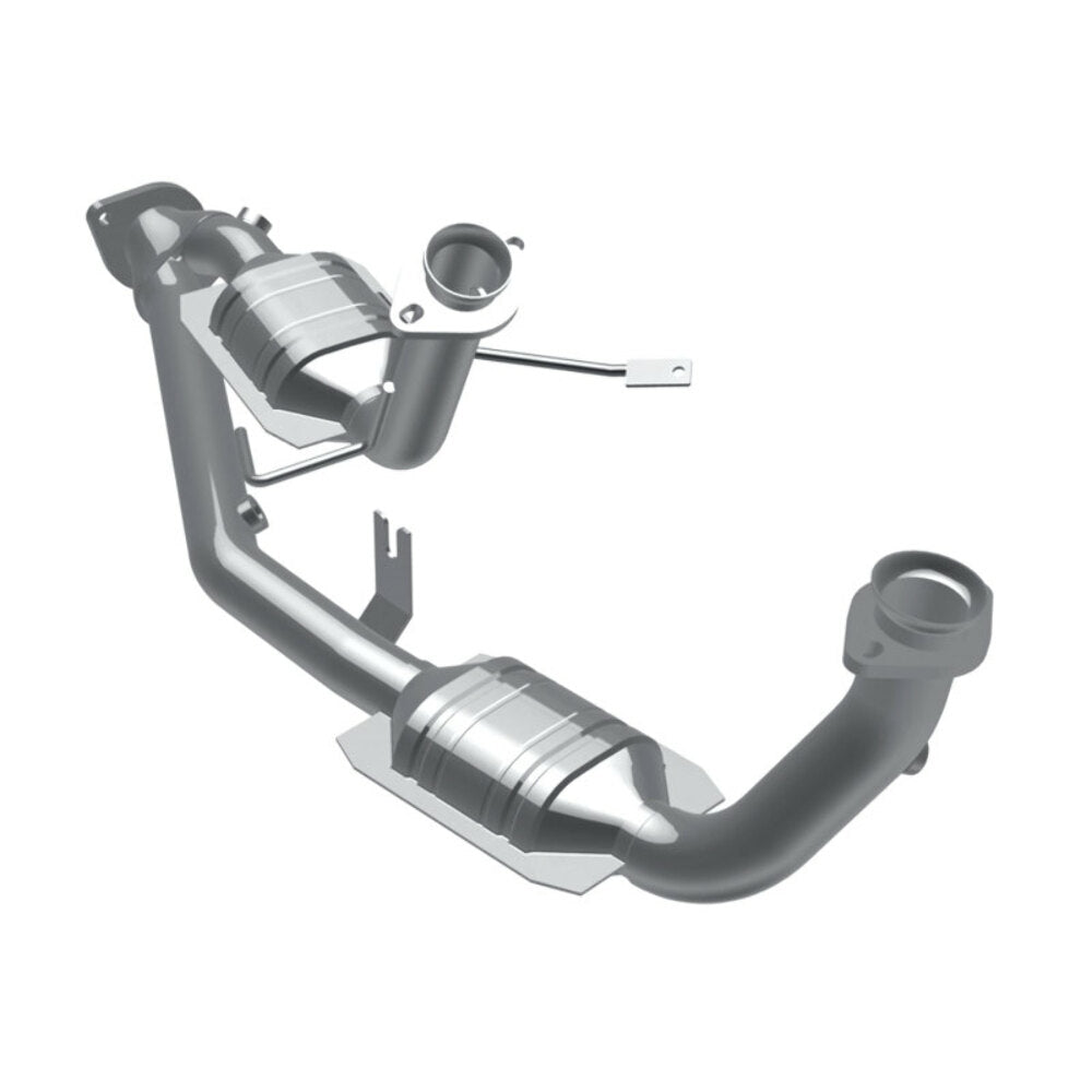 MagnaFlow direct-fit catalytic converter for 1996-1999 Ford stainless steel CARB compliant 444023