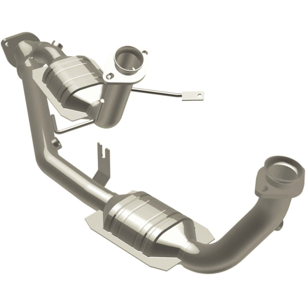MagnaFlow direct-fit catalytic converter for 1996-1999 Ford stainless steel CARB compliant 444023