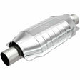 MagnaFlow universal catalytic converter 2 inch inlet/outlet stainless steel CARB compliant 448304