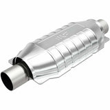 MagnaFlow universal catalytic converter 2 inch inlet/outlet stainless steel CARB compliant 448304