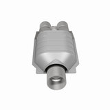 MagnaFlow universal catalytic converter 2.5 inch inlet/outlet stainless steel CARB compliant OBDII 4451337