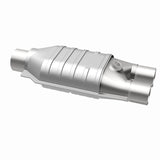 MagnaFlow universal catalytic converter 2.5 inch inlet/outlet stainless steel CARB compliant OBDII 4451337