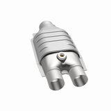 MagnaFlow universal catalytic converter 2.5 inch inlet/outlet stainless steel CARB compliant OBDII 4451337