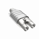 MagnaFlow universal catalytic converter 2.5 inch inlet/outlet stainless steel CARB compliant OBDII 4451337