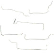 t 1996-98 Ford Mustang GT Fuel Line Kit Stainless - ZGL9604SS Fine Lines