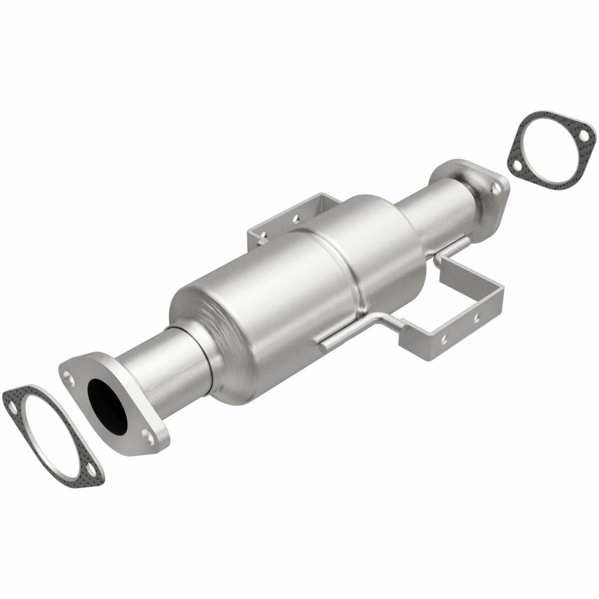 MagnaFlow direct-fit catalytic converter fits 1995-1999 Mitsubishi Eclipse and 1995-1998 Eagle Talon. Avoid potential exhaust leaks by using the included gaskets to get a proper se