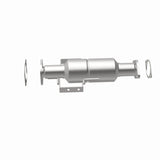 MagnaFlow direct-fit catalytic converter fits 1995-1999 Mitsubishi Eclipse and 1995-1998 Eagle Talon. Avoid potential exhaust leaks by using the included gaskets to get a proper se