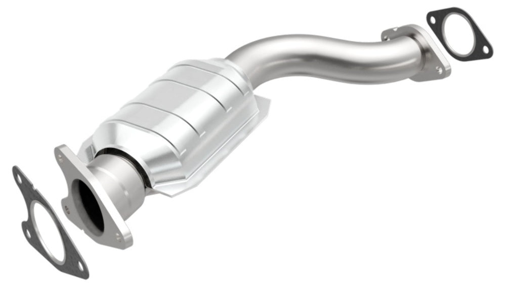 MagnaFlow direct-fit catalytic converter fits 1996-2000 Ford Contour, 1999-2000 Mercury Cougar, and additional vehicles. Avoid potential exhaust leaks by using the included gaskets