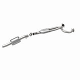 MagnaFlow direct-fit catalytic converter fits 1996 Ford E-150 Econoline 4.9L and 1996 Ford E-350 Econoline 4.9L stainless steel CARB compliant 447254
