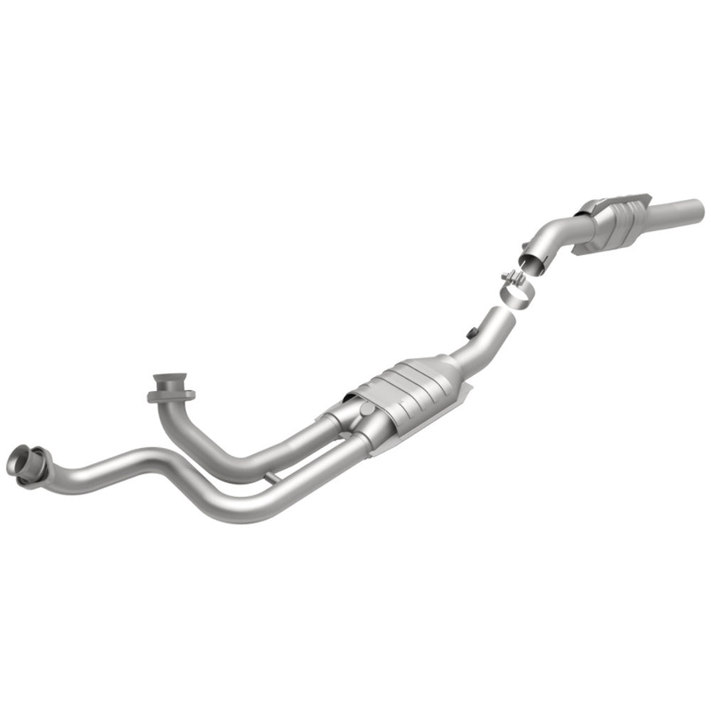 MagnaFlow direct-fit catalytic converter fits 1996 Ford E-150 Econoline 4.9L and 1996 Ford E-350 Econoline 4.9L stainless steel CARB compliant 447254