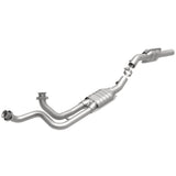 MagnaFlow direct-fit catalytic converter fits 1996 Ford E-150 Econoline 4.9L and 1996 Ford E-350 Econoline 4.9L stainless steel CARB compliant 447254