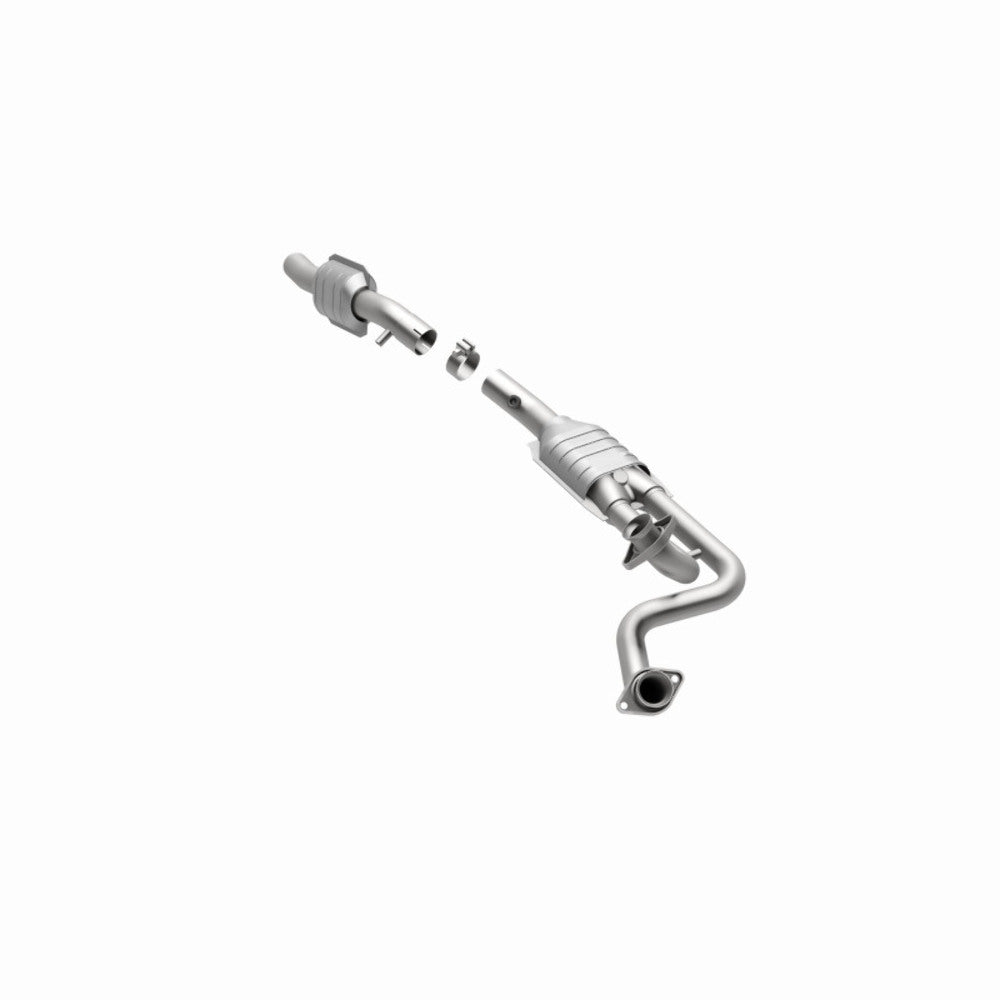 MagnaFlow direct-fit catalytic converter fits 1996 Ford E-150 Econoline 4.9L and 1996 Ford E-350 Econoline 4.9L stainless steel CARB compliant 447254