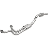 MagnaFlow direct-fit catalytic converter fits 1996 Ford E-250 Econoline, 1996 Ford E-150 Econoline, and more, this and 1996 Ford E-150 4.9L stainless steel Federal EPA compliant OB
