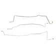 Intermediate Brake Line Kit for 1997-1901 Ford Expedition 4WD stainless steel