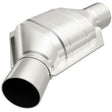 MagnaFlow universal catalytic converter 2.5 inch inlet/outlet stainless steel CARB compliant 447176