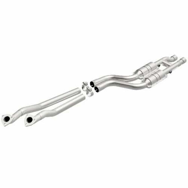 MagnaFlow direct-fit catalytic converter for 1997-1998 BMW driver side stainless steel CARB compliant 24022