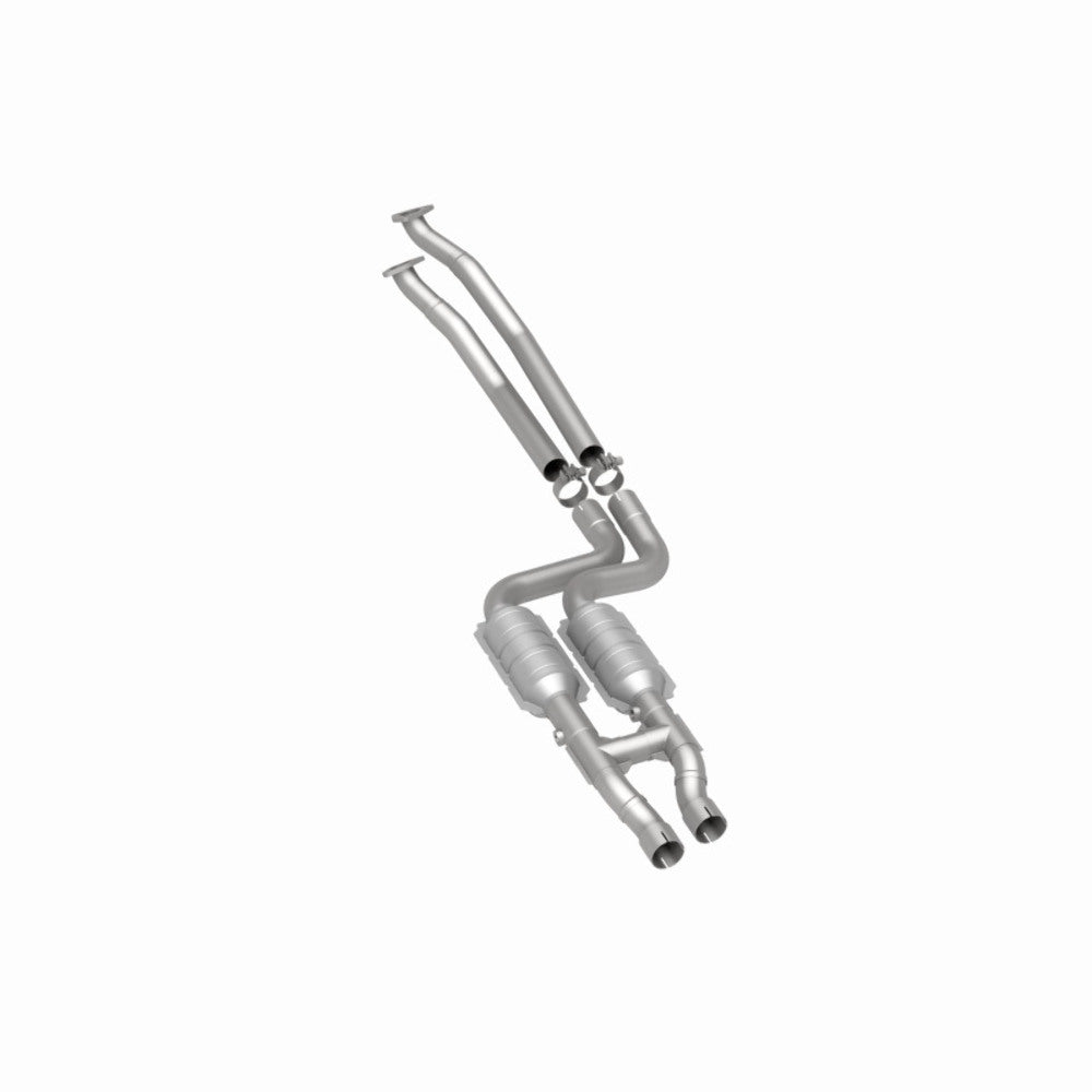 MagnaFlow direct-fit catalytic converter for 1997-1998 BMW driver side stainless steel CARB compliant 24022