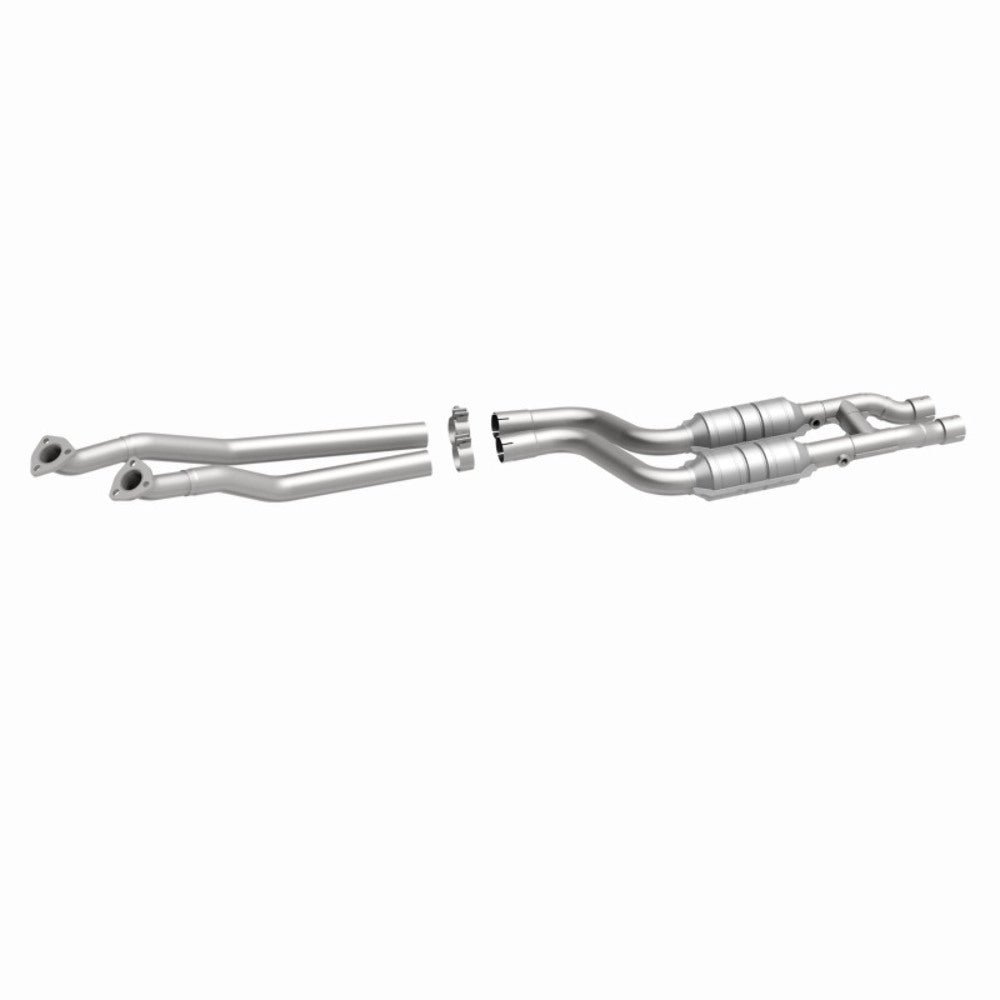 MagnaFlow direct-fit catalytic converter for 1997-1998 BMW driver side stainless steel CARB compliant 24022