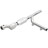 MagnaFlow direct-fit catalytic converter for 1997-1998 Ford F-150 passenger side stainless steel Federal EPA compliant OBDII 23345