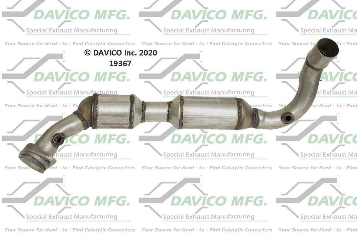 t 1997-1998 Ford F-250 Catalytic Converter 19367 Davico Mfg